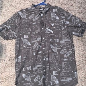 Vans button down